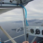 View Flying towards Stewart Island